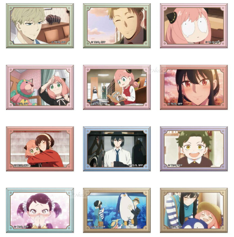 楽天市場】スパイファミリー SPY×FAMILY トレーディング スクエア缶