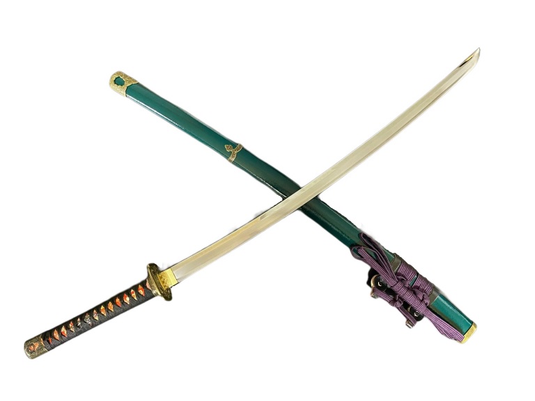 楽天市場】美術刀剣 模造刀 V.ROAD限定 オリジナル 膝丸（薄緑