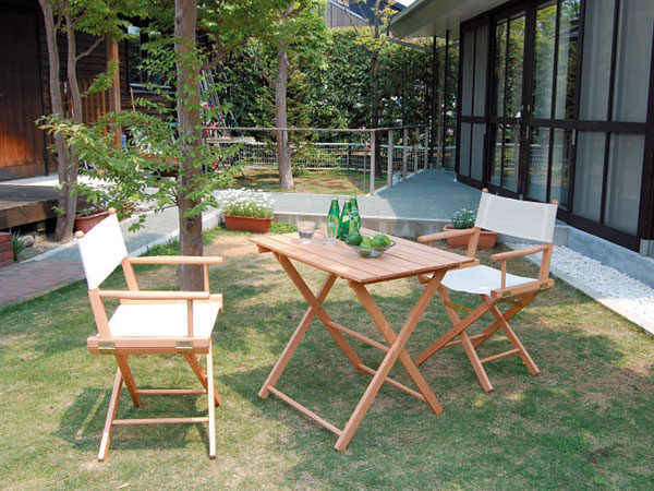 楽天市場】ガーデンチェア 折りたたみ 木製 北欧 屋外仕様 イス チェア