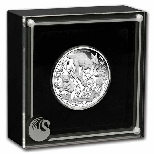 楽天市場】2024年オーストラリア1オンス銀貨パース造幣局125周年記念PF