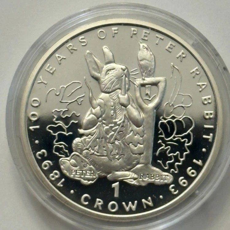 楽天市場】ピーターラビット（カラーシルバー）（硬貨・コイン｜貨幣