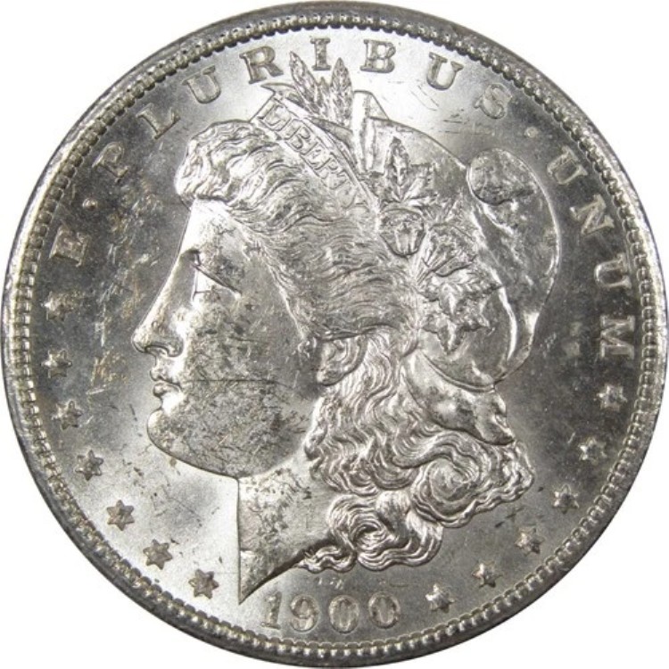 楽天市場】1900年 O モルガン・ダラー BU 未流通ミントステート 90