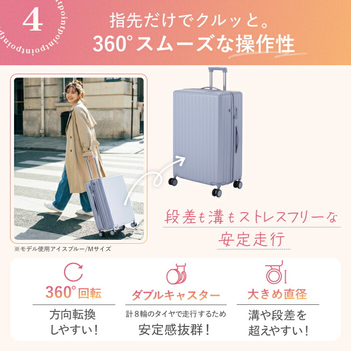 楽天市場】カップホルダー フック付き スーツケース MAIMO HOOKABLE 超