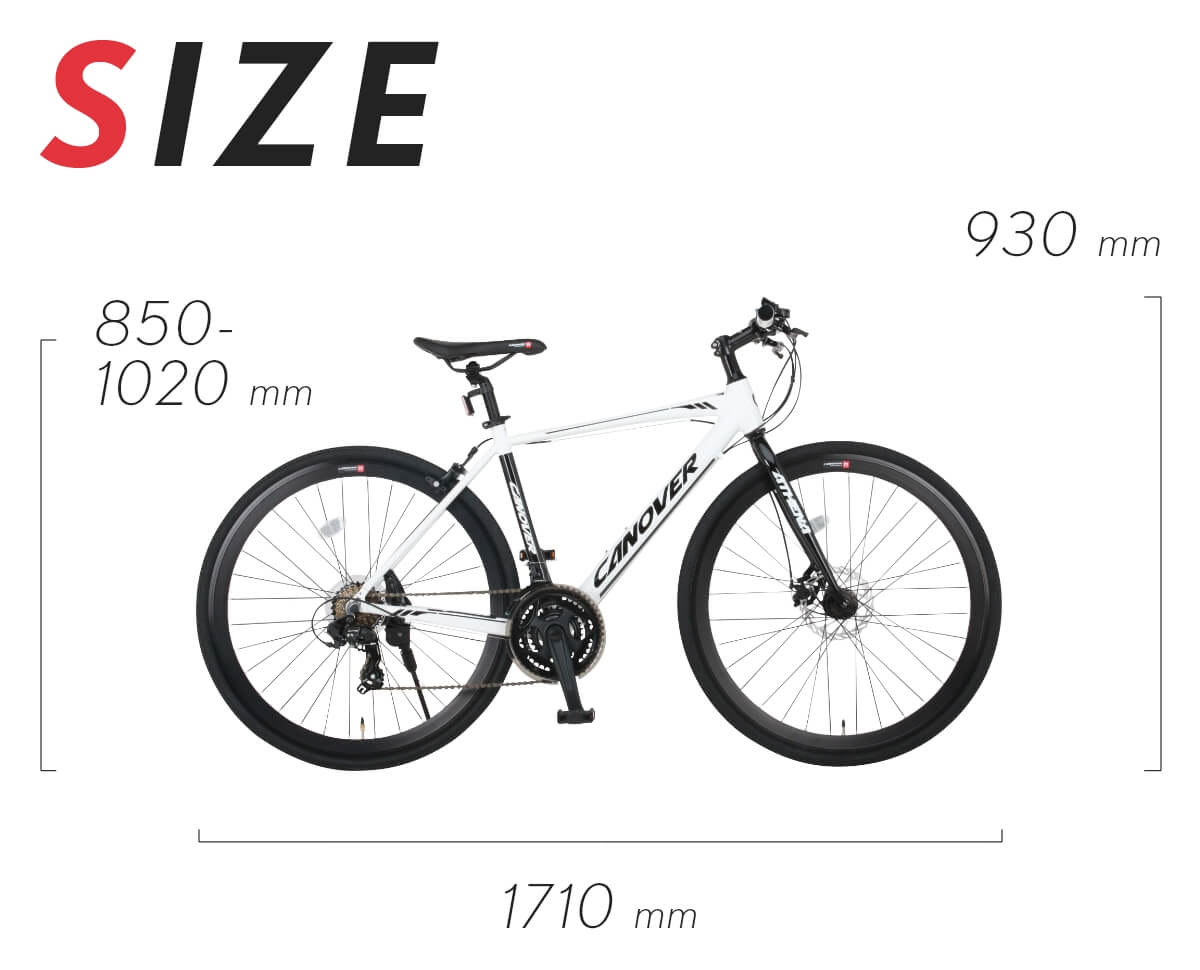 楽天市場】完成品 組立済 クロスバイク 自転車 シマノ21段変速 27