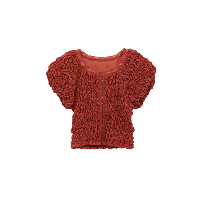 楽天市場】クラネ CLANE シャーリング パフ トップス SHIRRING PUFF