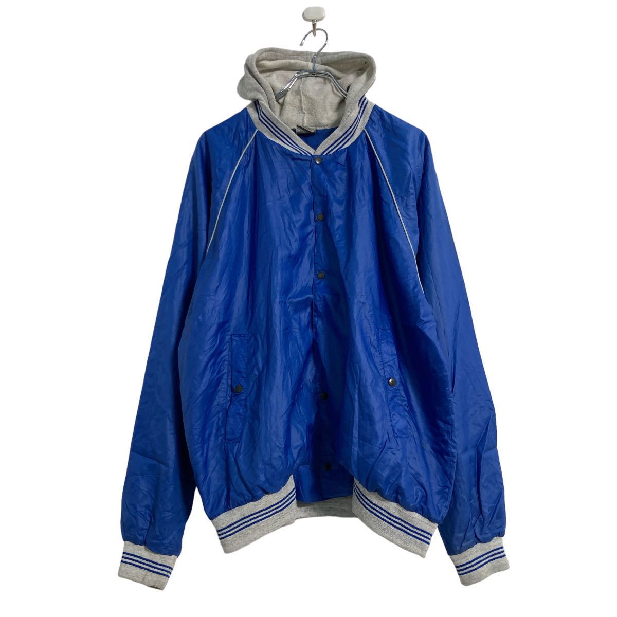 楽天市場】【中古】【古着】 ナイロンジャケット XL～ ブルー グレー