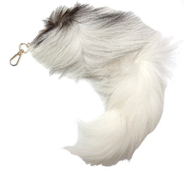楽天市場】100%キツネ 毛皮 リアルファー もふもふ フォックステール