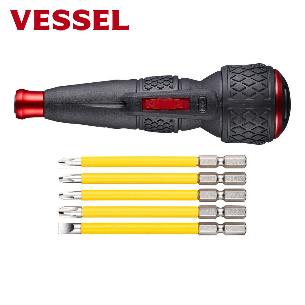 楽天市場】ベッセル VESSEL 電ドラボール2 220USBC-5 USB充電ケーブル