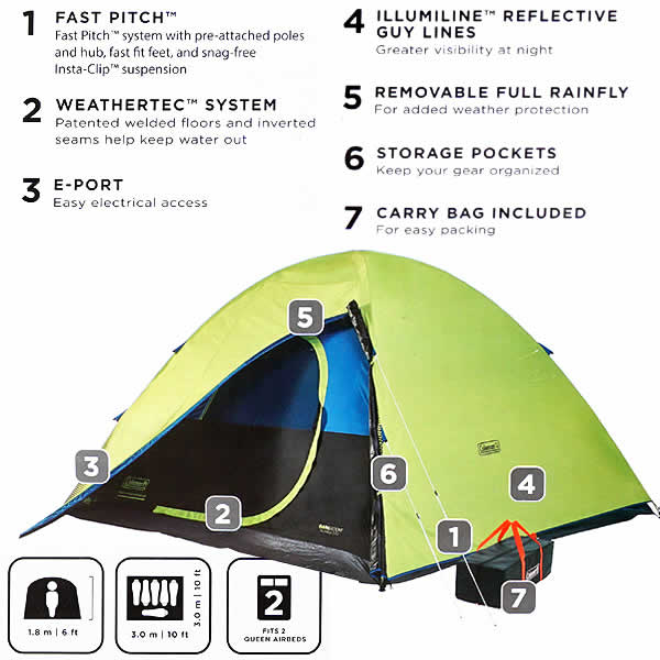 ✨完全セット/光風遮断暖かい✨Coleman6人用ファストピッチドーム