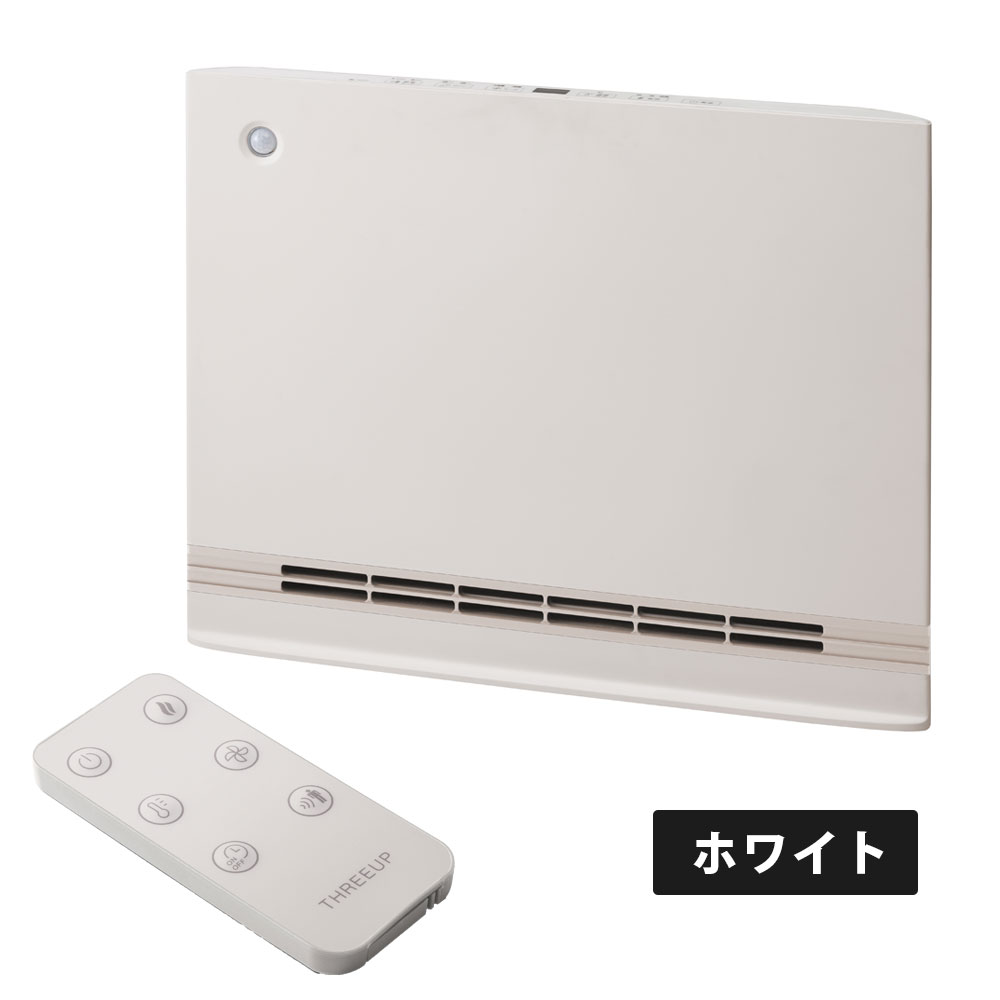 楽天市場】スリーアップ セラミックヒーター 速暖 節電 室温センサー