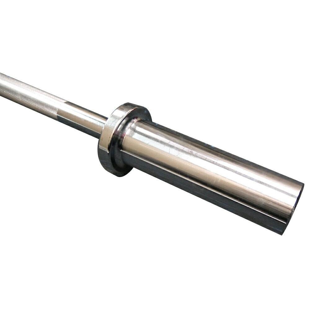 楽天市場】オリンピック バーベルシャフト 10kg 1680mm ベアリング
