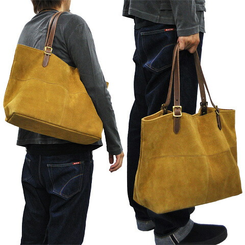 楽天市場】Butler Verner Sails｜牛革スウェード ビッグトートバッグ