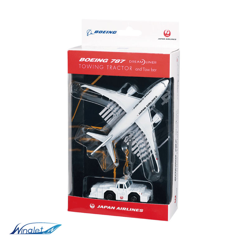 楽天市場】ラッピング 対応 ダイキャストセット JAL 飛行機 トーイング