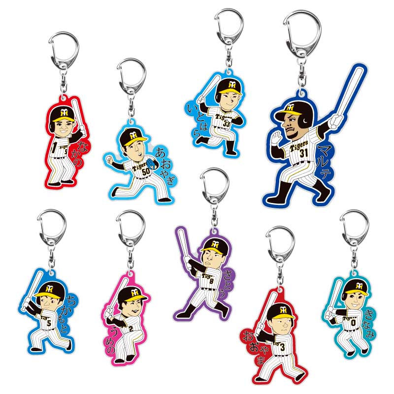 楽天市場】【プロ野球 阪神タイガースグッズ】選手マンガアクリル