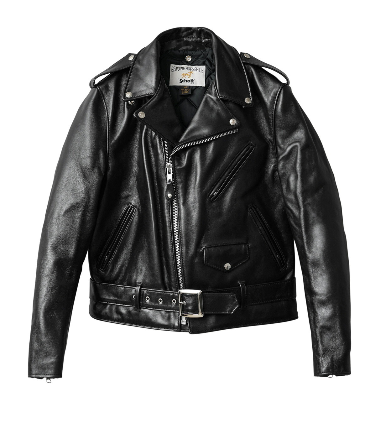 楽天市場】ショット ダブルライダース 38の通販