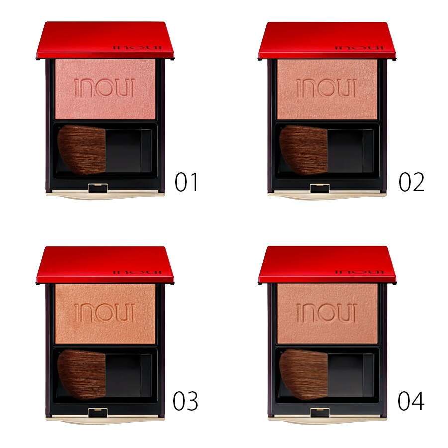 楽天市場】【土日祝日も出荷】INOUI インウイ チーク 4.9g 【01】【02