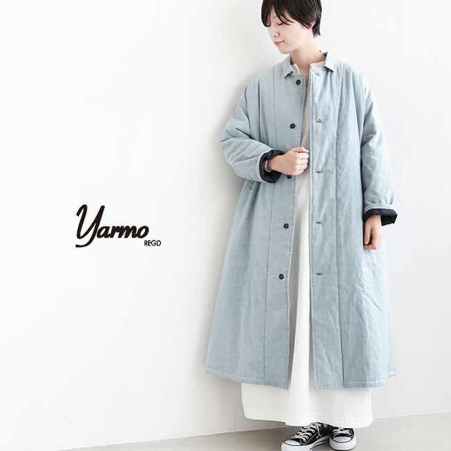 楽天市場】[yar-20aw-co16-1]Yarmo(ヤーモ) 中綿ロングコート