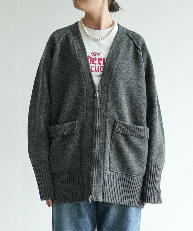 楽天市場】[25AMSNI07]THE SHINZONE(ザ シンゾーン) WOOL KNIT ZIP