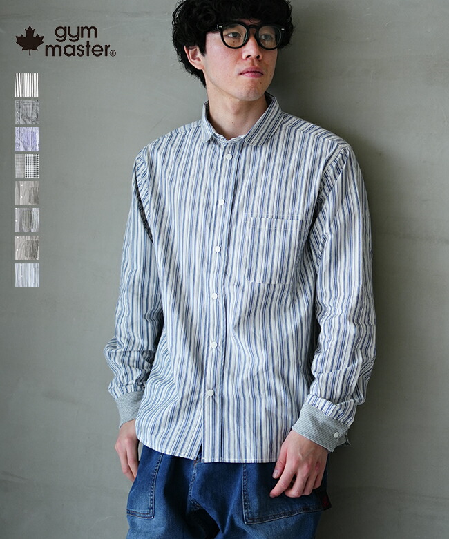 楽天市場】[G233732]gym master(ジム マスター) 2WAYショールカラーL/S