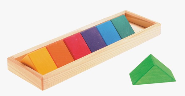 楽天市場】グリムス社 グリムス色と形つみき（5種） 木のおもちゃ 知育