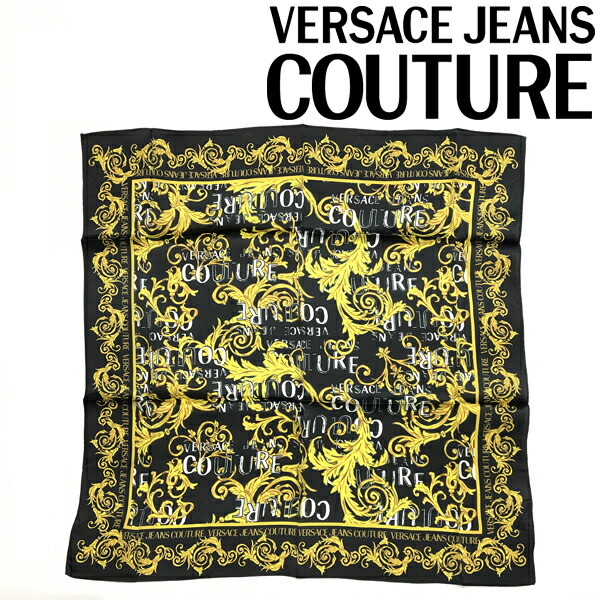楽天市場】VERSACE JEANS COUTURE スカーフ ベルサーチ ヴェルサーチェ