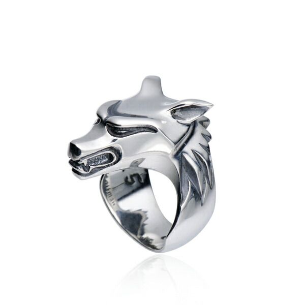 楽天市場】リング 指輪 狼 ウルフマンBRS シルバー925 アクセサリー