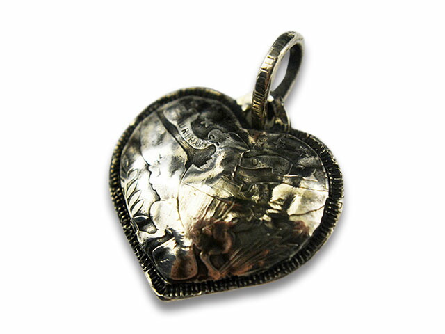 楽天市場】【CHOOKE/チョーク】「Eagle Heart Barber Half Pendant Top