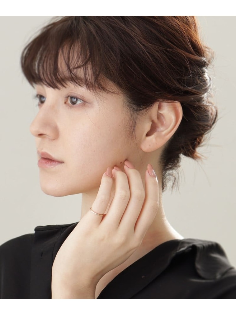 楽天市場】K10カットワーク極光細 ピンキーリング COCOSHNIK ココシュ