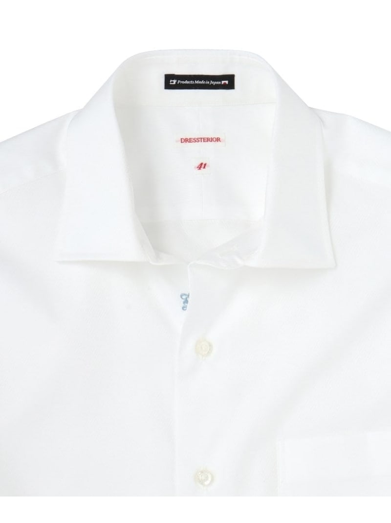 楽天市場】ワイドカラードレスシャツ DRESSTERIOR ドレステリア スーツ