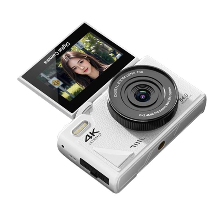 楽天市場】デジタルカメラ 4K wifi対応 6400万画素 小型 18倍ズーム