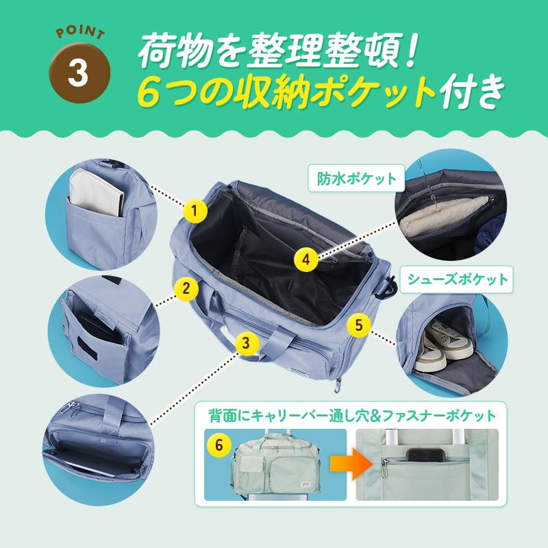 楽天市場】ボストンバッグ メンズ ゴルフ 大容量 2way レディース 軽量