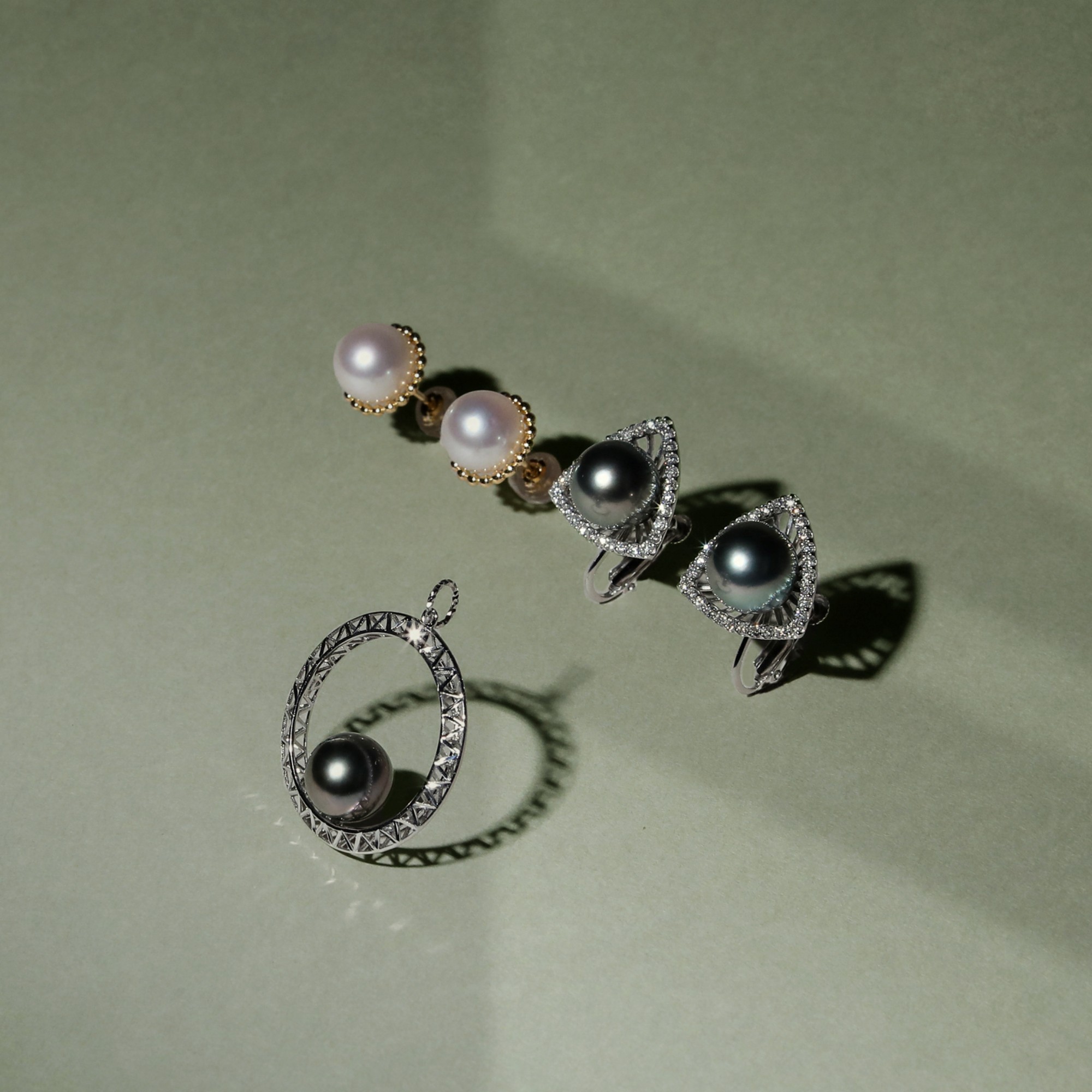 楽天市場】《LUXE》 あこや真珠 リング 9.0-9.5mm K18 パール 指輪