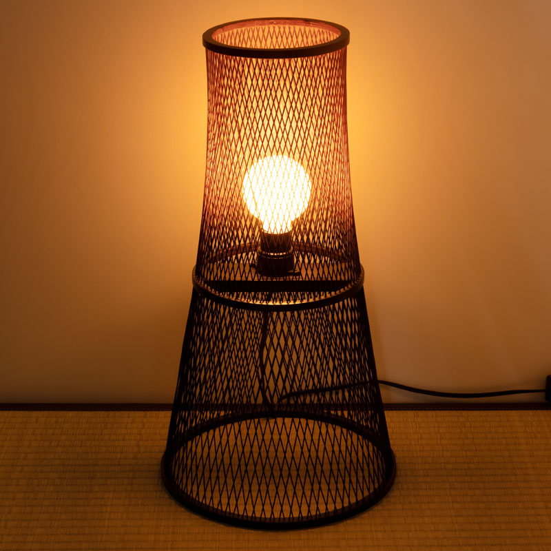 楽天市場】駿河竹千筋細工 フロアスタンド 霊峰 静岡県伝統工芸品 黒田