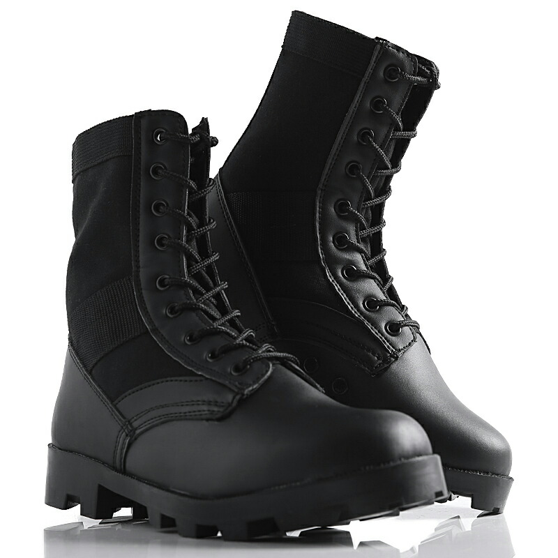 楽天市場】新品 米軍 G.I. STYLE ジャングルブーツ ブラック メンズ