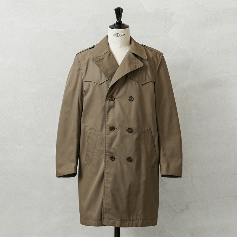 楽天市場】☆実物 USED イタリア軍 E.I. トレンチコート カーキ ボア