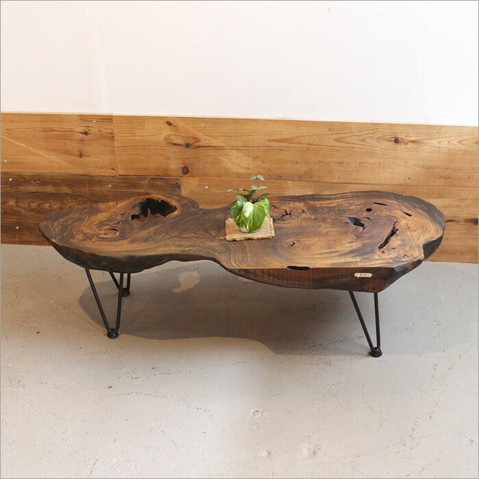 楽天市場】【1点物】ケヤキ 欅 一枚板 ローテーブル カフェテーブル