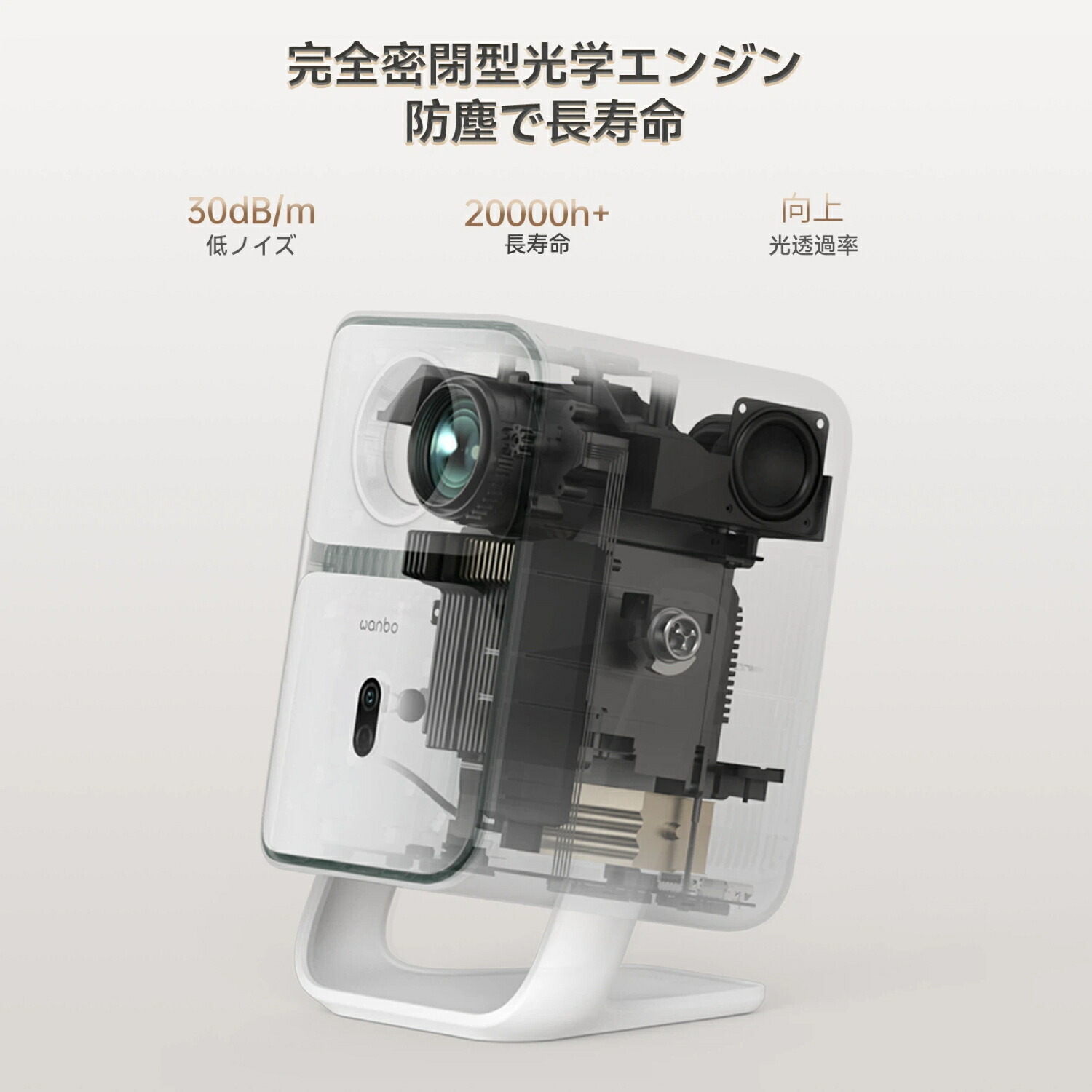 楽天市場】【正規AndroidTV 11搭載 高輝度FHD】Wanbo T2 Ultra