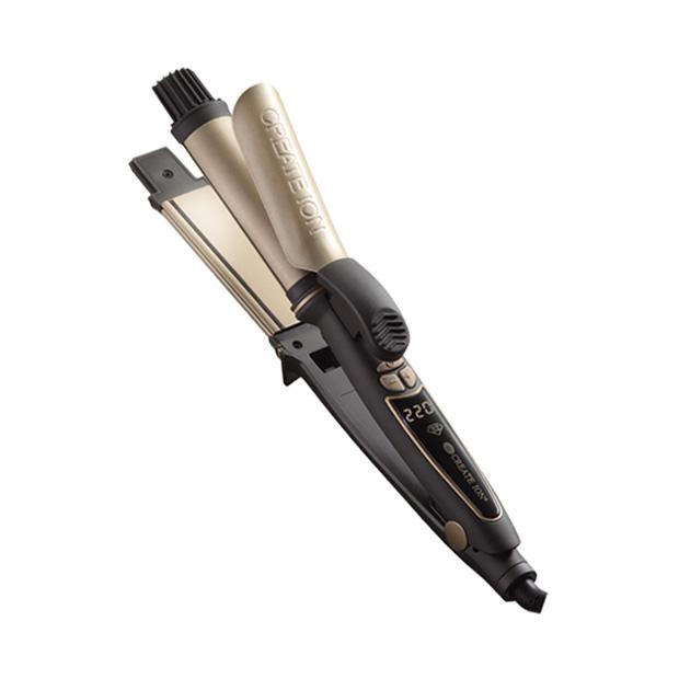 楽天市場】カールアイロン ストレートアイロン アイロン ハイブリッド