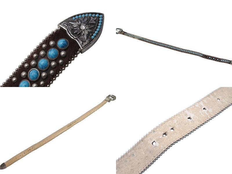 楽天市場】b.b.simon ビービーサイモン ベルト ターコイズ ブルー