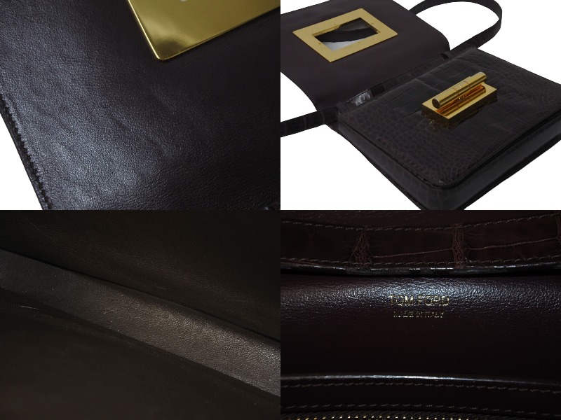 楽天市場】TOM FORD トムフォード クロコダイル レザー ナタリア