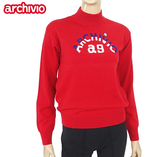 楽天市場】アルチビオ（ARCHIVIO）レディース 長袖ニット レッド系