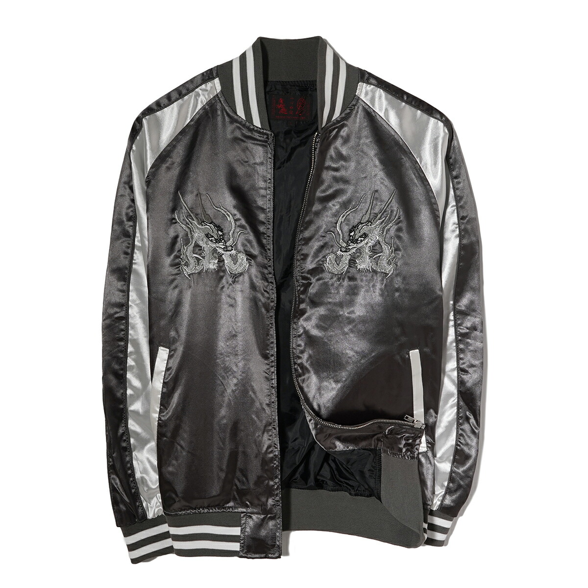 楽天市場】スカジャン メンズ サテンジャンパー スーベニア ジャケット