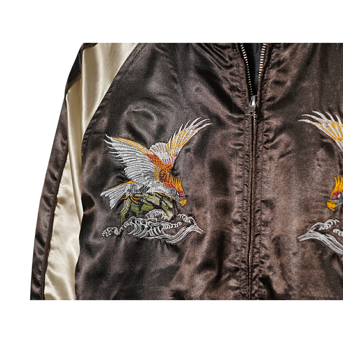 楽天市場】スカジャン メンズ サテンジャンパー スーベニア ジャケット