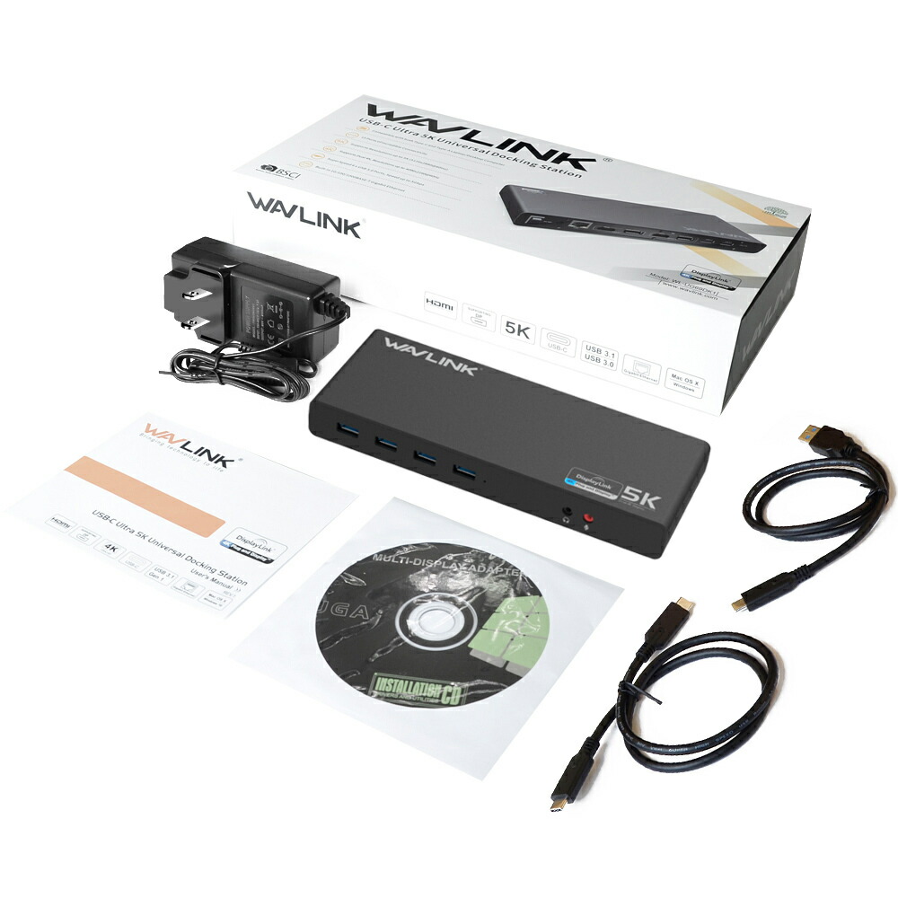 楽天市場】【業界トップの信頼性】Macにも対応！WAVLINK USB-C