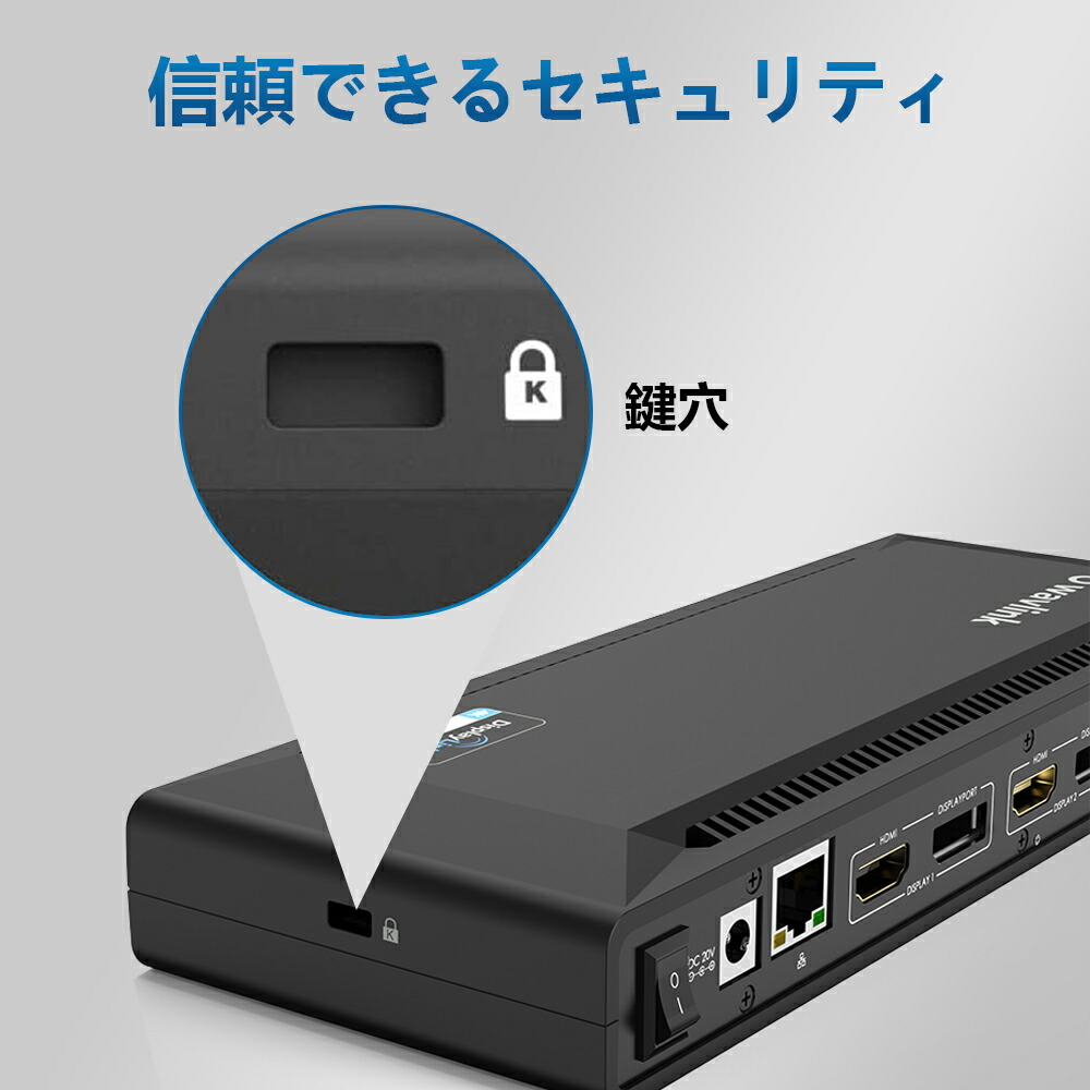 楽天市場】【楽天1位受賞】WAVLINK 15-in-1 USB-Cドッキング