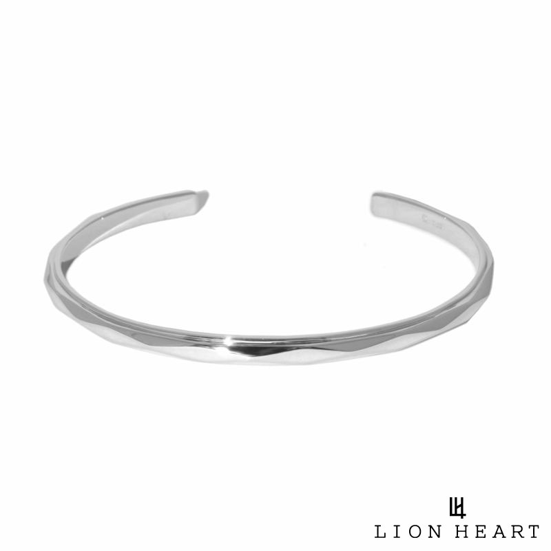 楽天市場】ライオンハート リム バングル シルバー925 メンズ ブランド