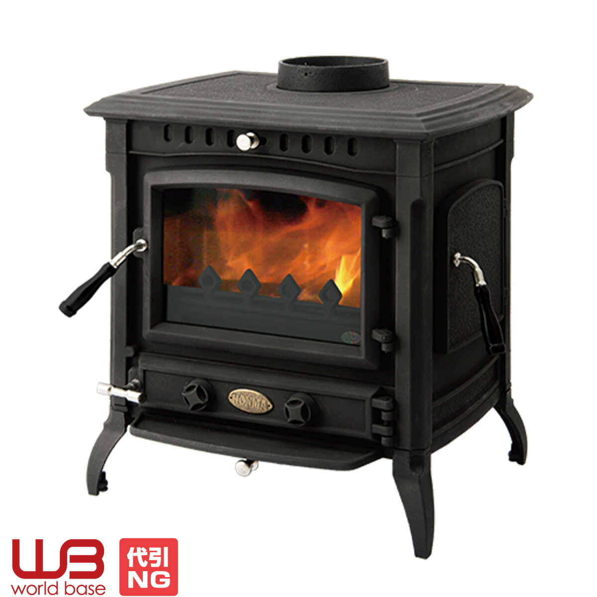 楽天市場】薪ストーブ 鋳物製 HTC-60TX HONMA ホンマ製作所 暖房面積40