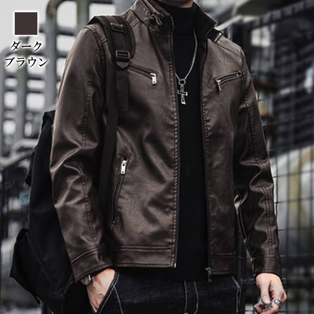 楽天市場】ライダースジャケット メンズ シングルライダースジャケット