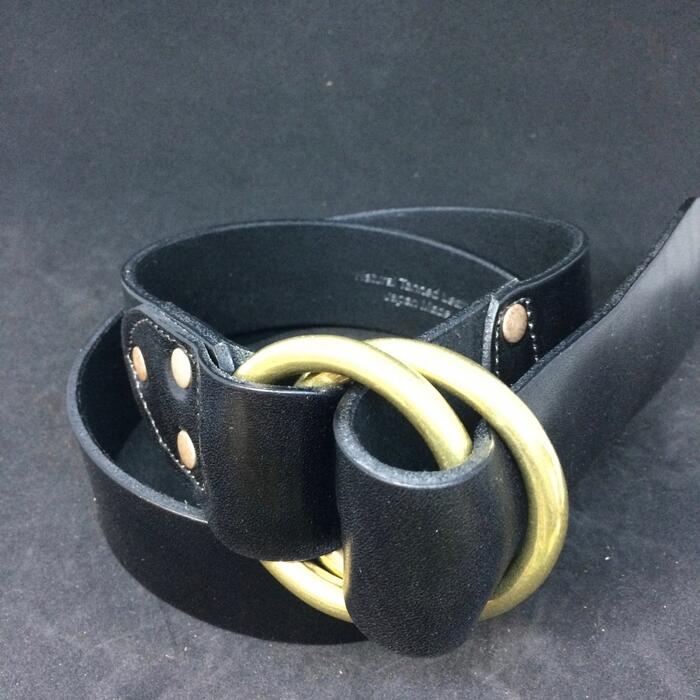 楽天市場】【Wリングベルト】 栃木レザーベルト 40ミリ幅 ダブルリング