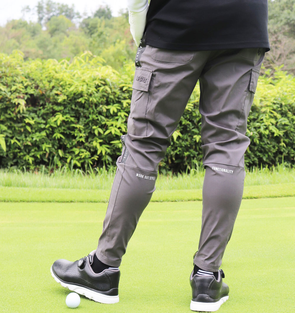楽天市場】ゴルフウェア ジョガーパンツ カーゴパンツ メンズ